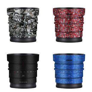 适用于索尼FE24F2.8G贴纸无痕背胶保护贴膜镜头改色膜贴纸彩色贴