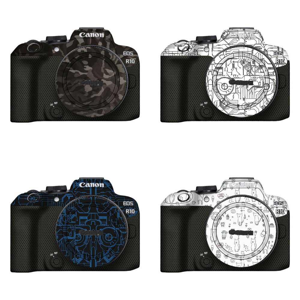 漫步驴适用于佳能EOS R10相机保护贴纸全包机身变色皮肤R10贴纸3M