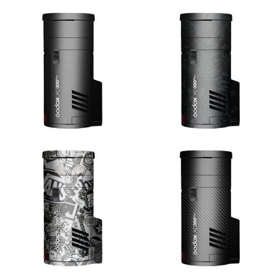 适用于神牛AD300Pro闪光灯外接闪光灯保护膜贴纸改色膜彩色皮肤纸