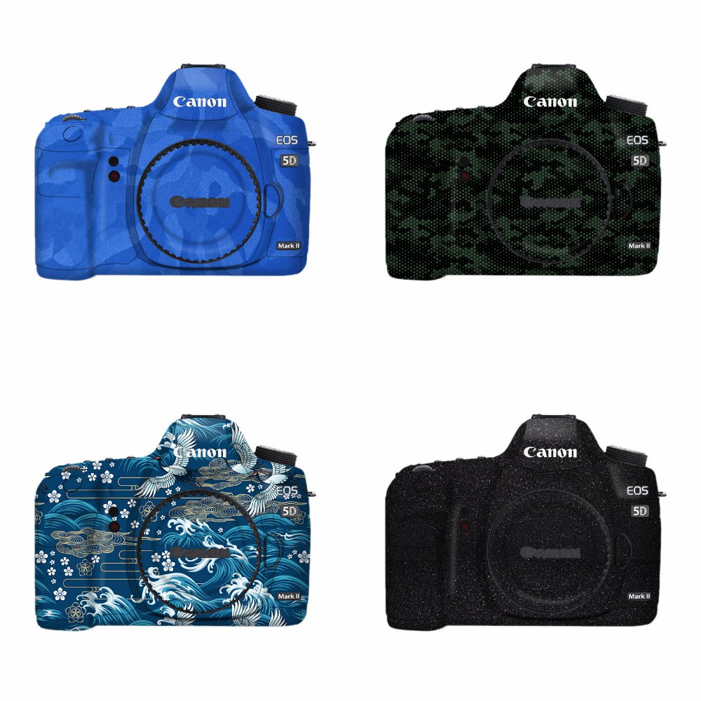 漫步驴适用于佳能EOS 5D2机身贴纸改色膜相机全包贴纸贴皮肤彩色