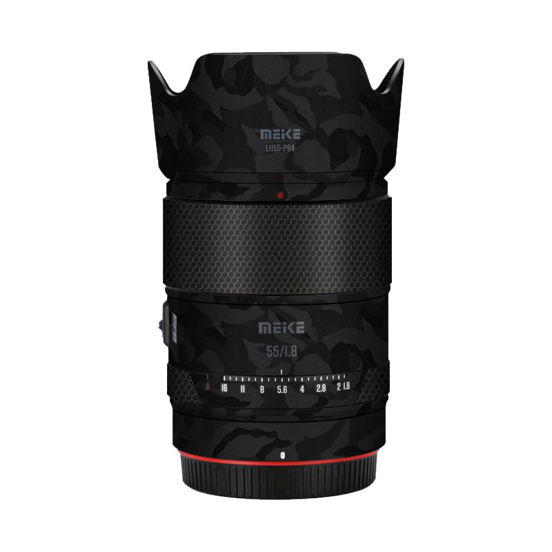 漫步驴适用于美科55F1.8pro尼康口镜头贴皮保护贴膜55贴纸全包3M