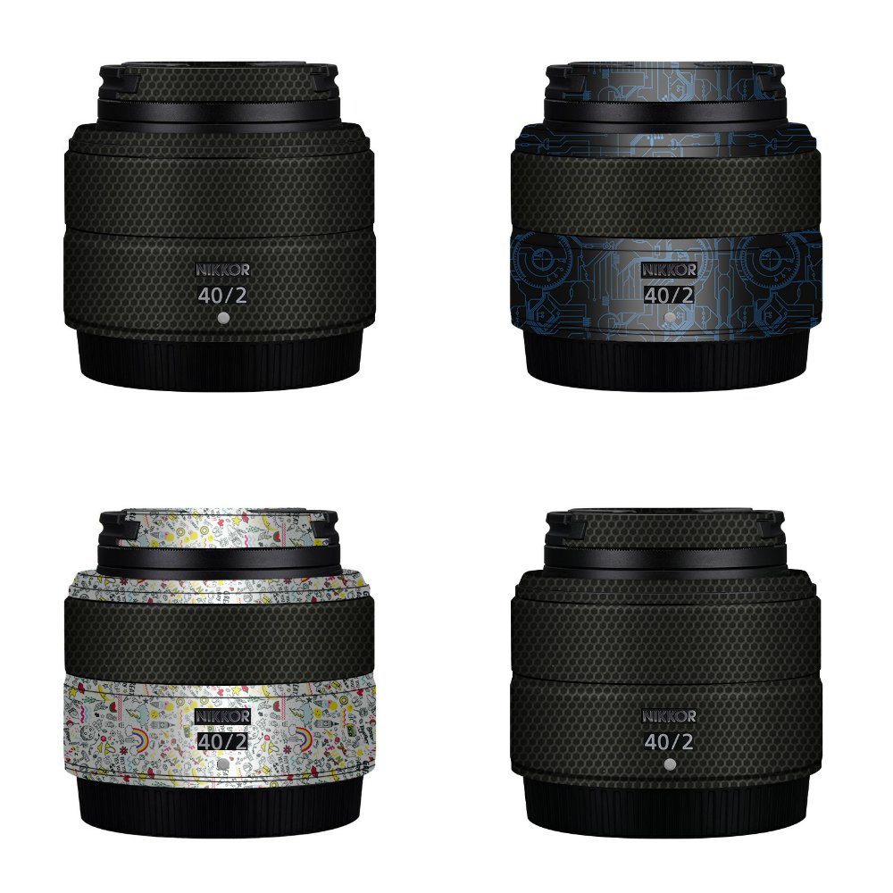 漫步驴适用于尼康Z40 F2镜头保护贴纸贴纸全包彩色贴皮3M无痕背胶