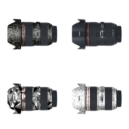 适用于佳能EF24-70F2.8贴纸二代ef2470镜头贴膜彩色保护膜贴皮3M