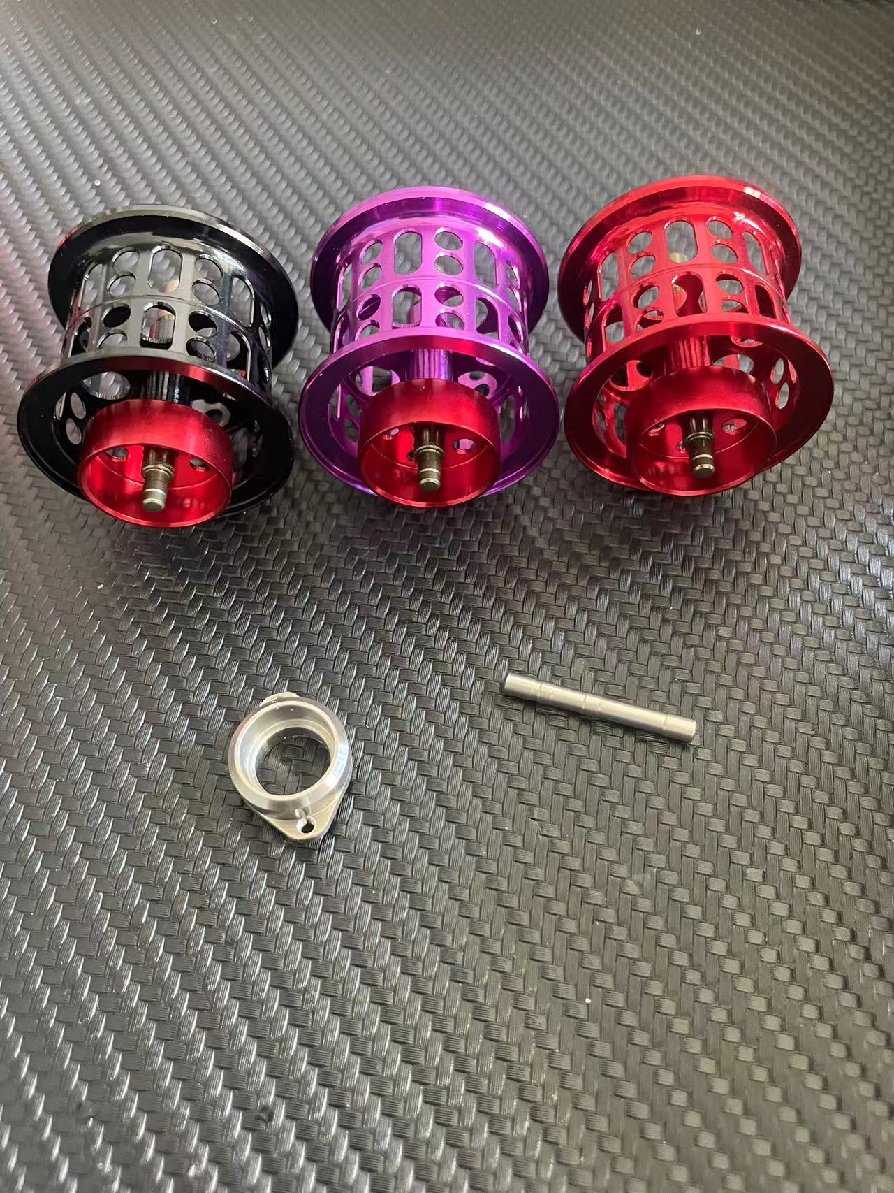 改装蜘蛛100蜘蛛精英24新款蜘蛛短轴线杯陶瓷轴承水滴轮改装微物