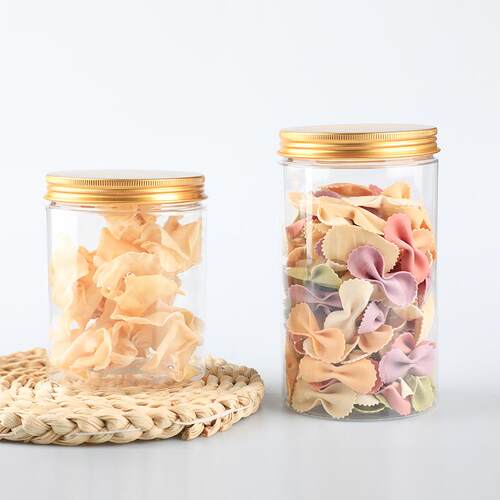 塑料瓶3牙干果封零食收纳广口瓶密XBL罐食品8罐包pet瓶子通用装瓶