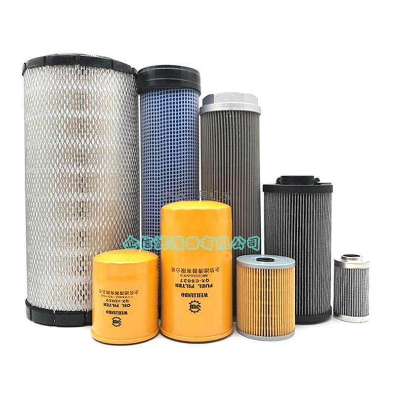 柳工lg908d洋马机油格柴油滤芯油水纸柴空气格液压回油先导滤清器