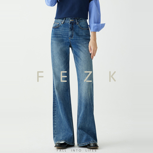 纳米洗水纹理 FEZK 从容韵美•无拘立体版 型 F906 立体舒适筒喇裤