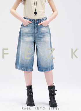 FEZK Freedom•轻盈柔软凉感棉 高包容性设计版型宽松6分裤FL619