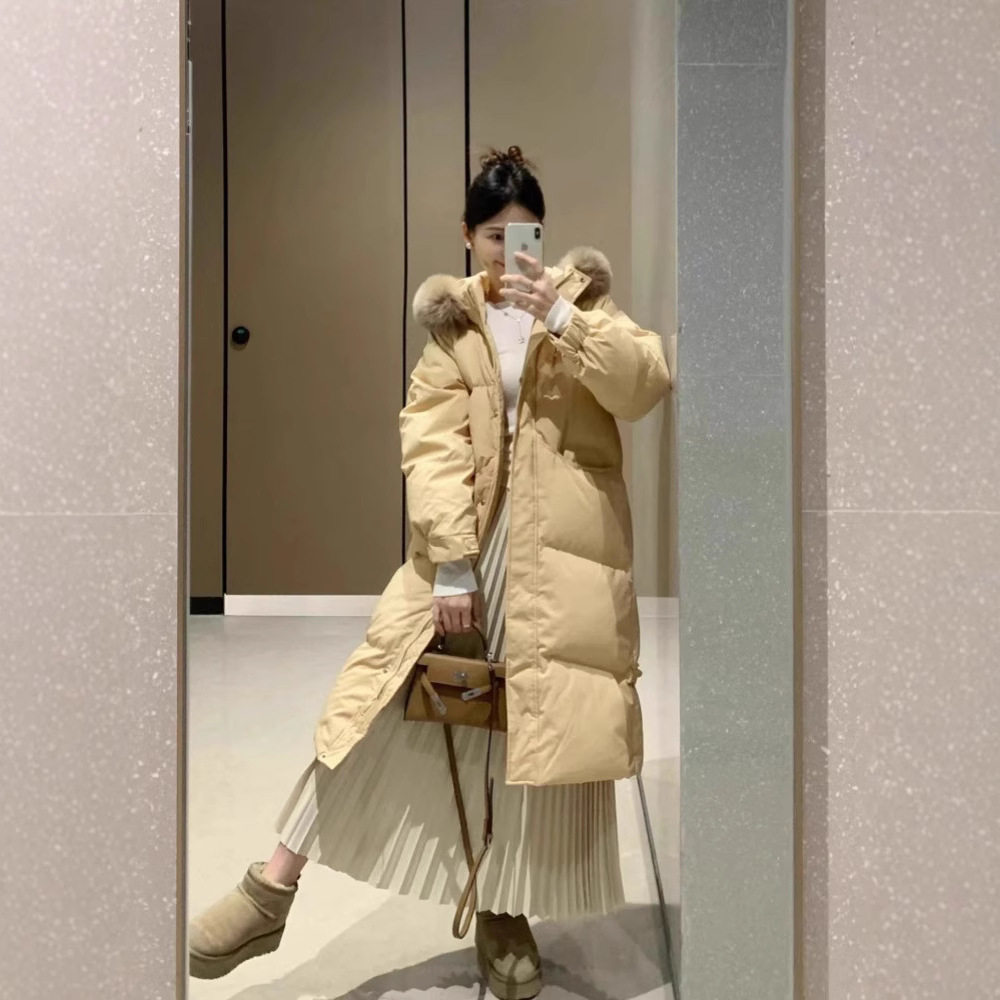 2025冬新款超好看中长款羽绒羽绒服