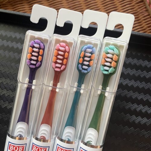 BQB成人软毛牙刷独立包装便携