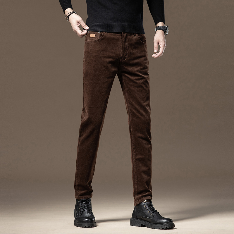 2025秋冬新款男士灯芯绒休闲裤