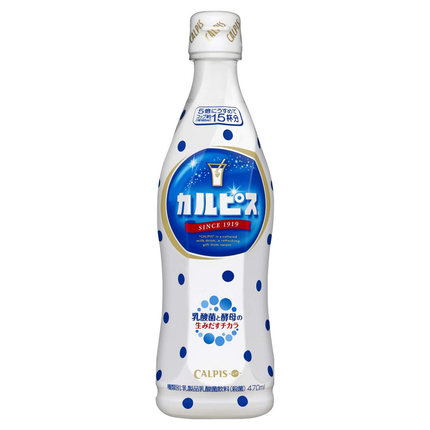 日本CALPIS饮品可尔必思乳酸菌饮料超浓缩 乳味原味 470ml 包邮
