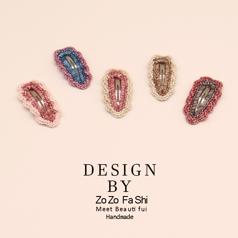 柔软纯色韩版网红头饰毛线简约系