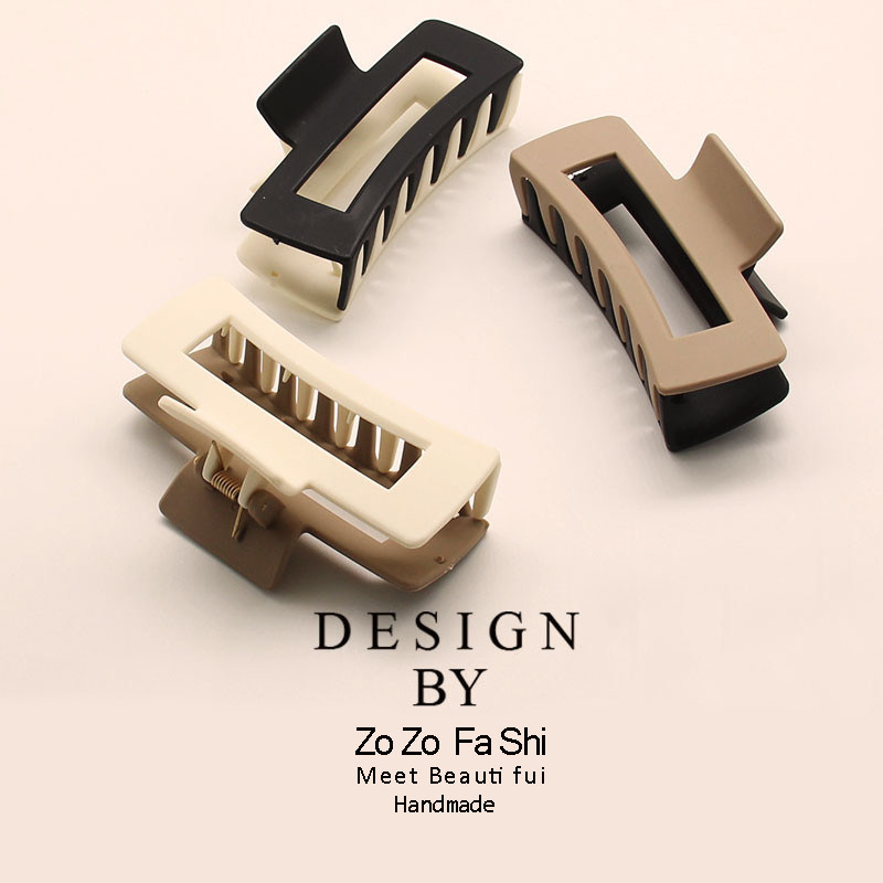 韩国优雅气质高级感拼色抓夹冷淡风发抓简约百搭洗澡盘发夹子发饰,饰品/流行首饰/时尚饰品新,发饰,淘宝优惠券,粉丝福利购,淘宝优惠卷