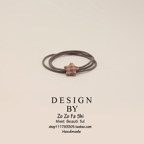 小星星发圈发饰头饰发绳