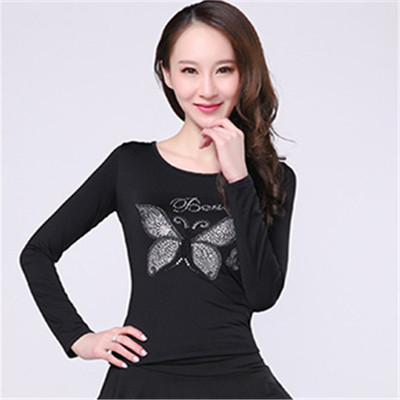 服装新款春季长袖演出广场舞