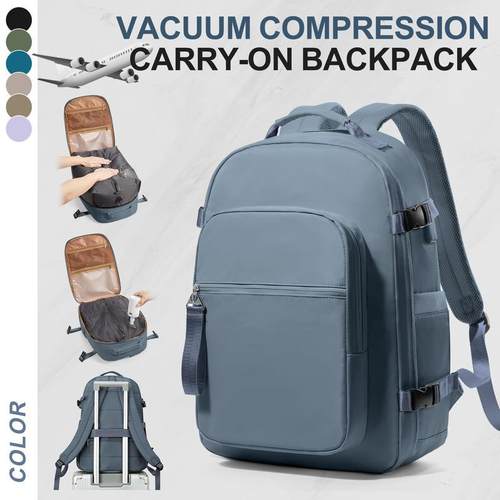 Vacuum Compression Backpack Carry On Travel Backpack for