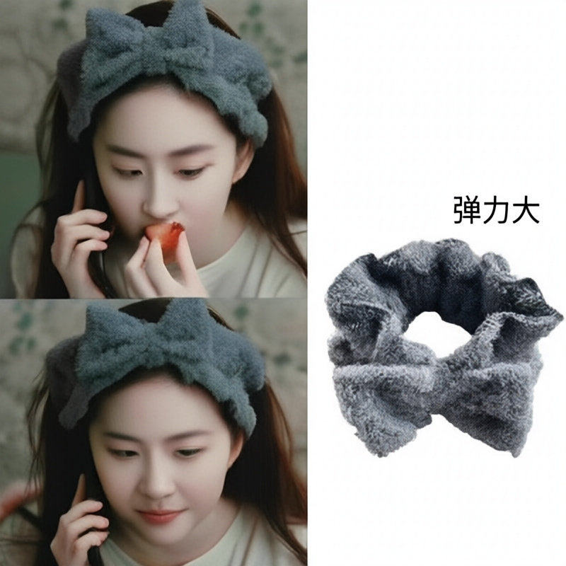 束发带女洗脸化妆敷面膜专用防滑头发箍不湿发不压刘海刘亦菲同款