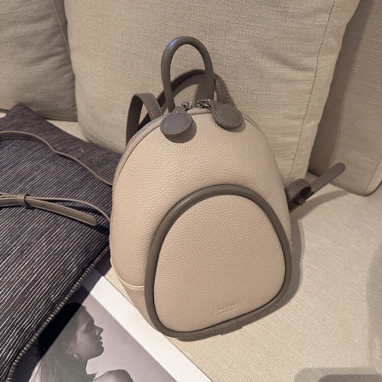 高级感双肩包女2025新款韩版百搭时尚小众背包简约旅行书包小包潮