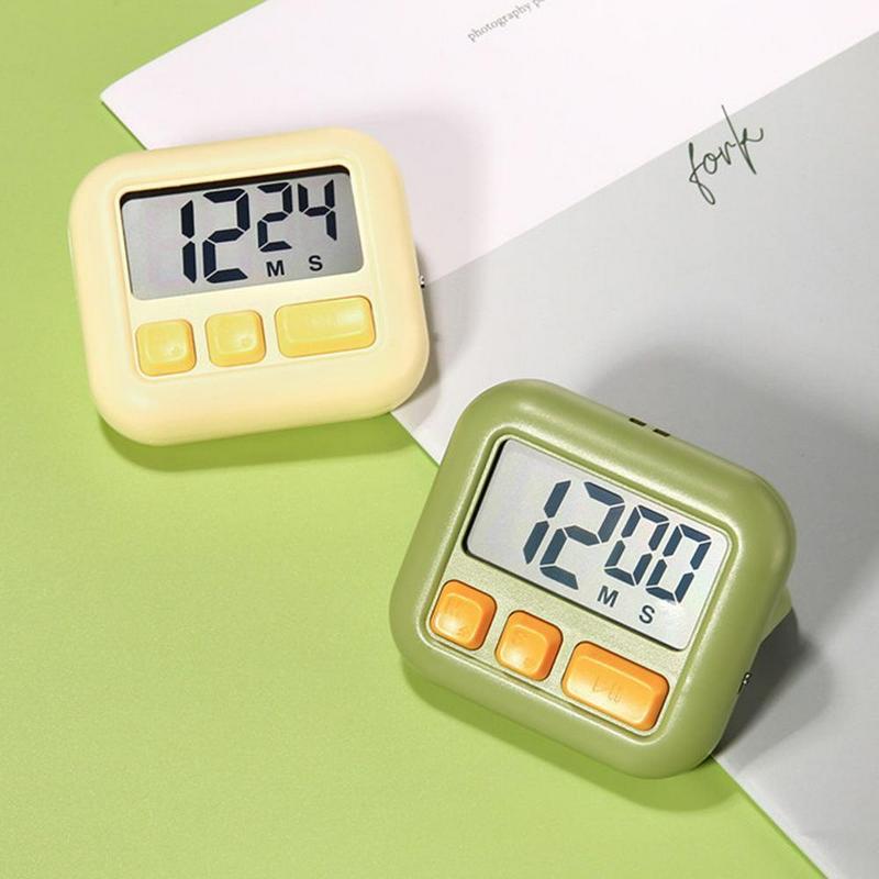 2025新款电子定时器计时器方糖数显自律提醒器儿童学生厨房倒秒表