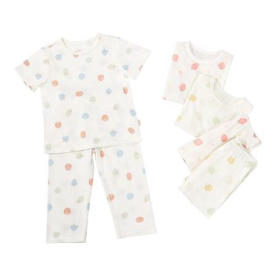 尼多熊儿童夏季春秋纯棉竹纤维