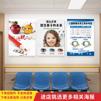 眼镜店眼科医院广告海报
