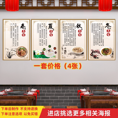 牛羊肉火锅店宣传贴纸广告海报