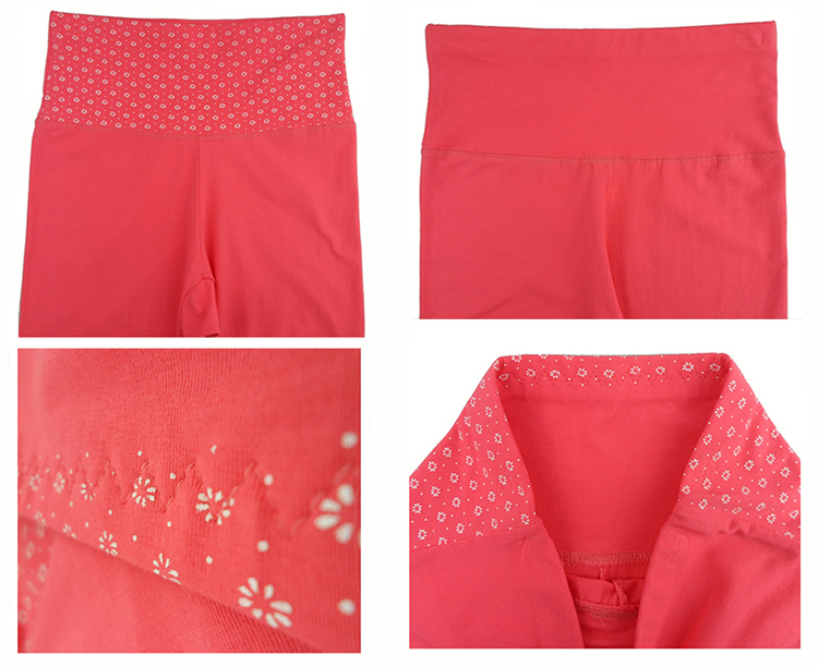 Pantalon collant jeunesse simple en coton - Ref 757476 Image 3