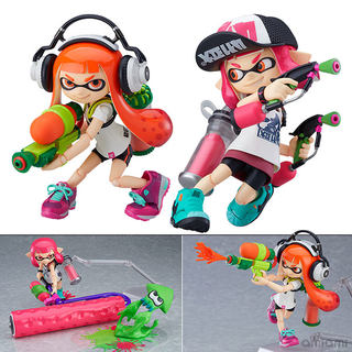 GSC Splatoon  figma 喷射战士 乌贼娘 通常 DX版 日版手办