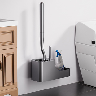 免打孔壁挂式马桶刷家用无死角长柄厕所清洁刷卫生间清洁刷子