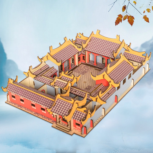 迪尔乐斯北京四合院3d建筑类模型