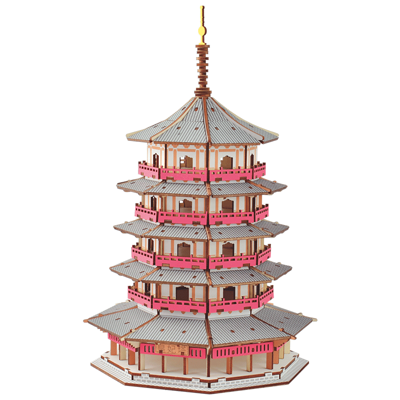 迪尔乐斯雷峰塔3d立体模型