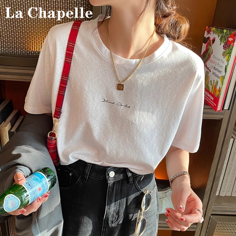 Lachapelle/拉夏贝尔冰丝短袖