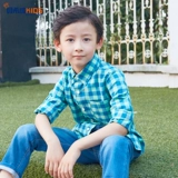 贝希成 Детская рубашка для мальчиков для отдыха, детская одежда, подходит для подростков