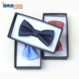 Детская подарочная коробка, милая галстук-бабочка для школьников и студентов с бантиком подходит для мужчин и женщин, для выступлений