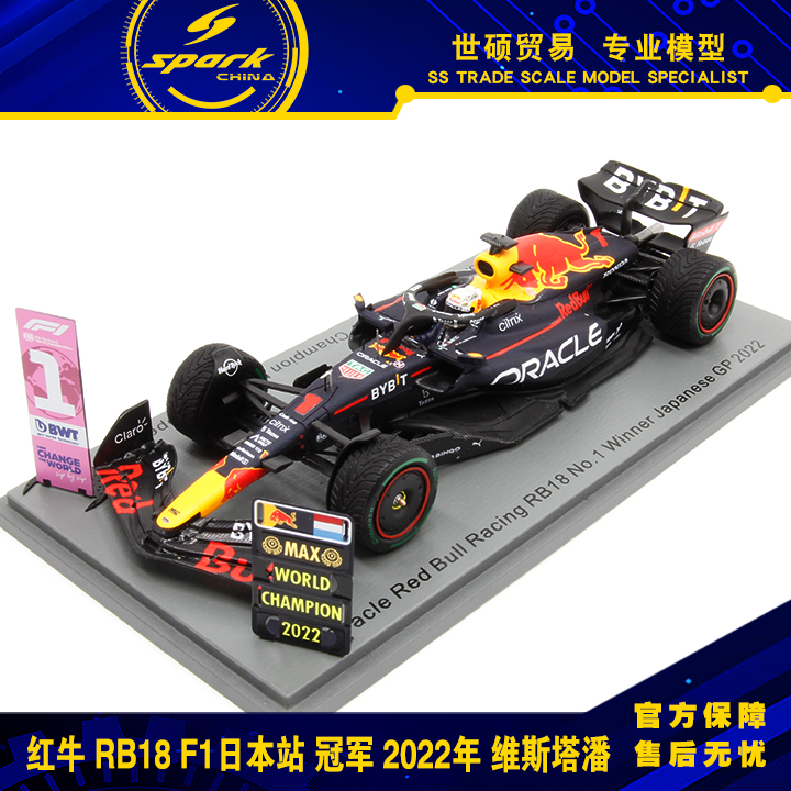 Spark红牛维斯塔潘冠军模型车43