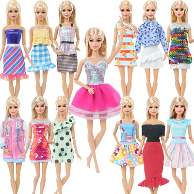 比娃娃衣服连衣裙女孩礼物玩具芭