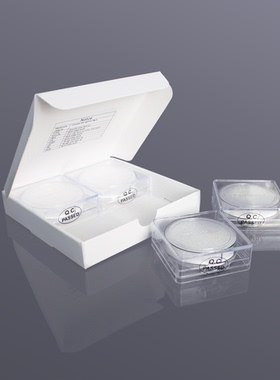 Biosharp/白鲨 BS-M-PES50-22 BS-M-PES50-45 圆片过滤膜,PES膜,直径50mm,孔径0.45um  4×25片/盒