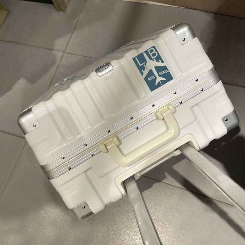 行李箱男潮流时尚24寸静音铝框拉杆箱女小型20耐用高颜值旅行箱26