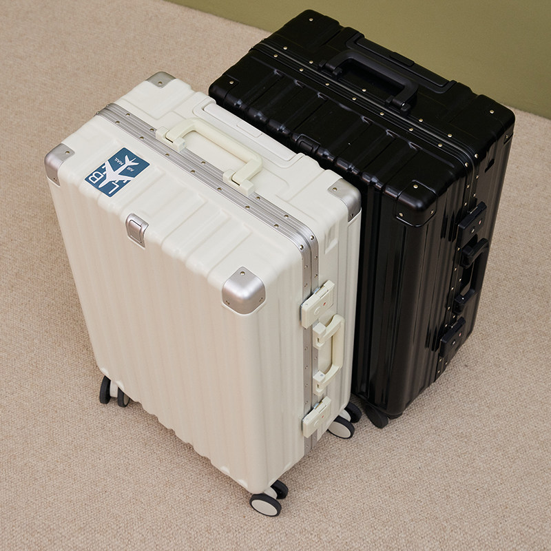 铝框款行李箱万向轮皮箱拉杆箱耐用结实旅行箱20登机箱子24寸男女