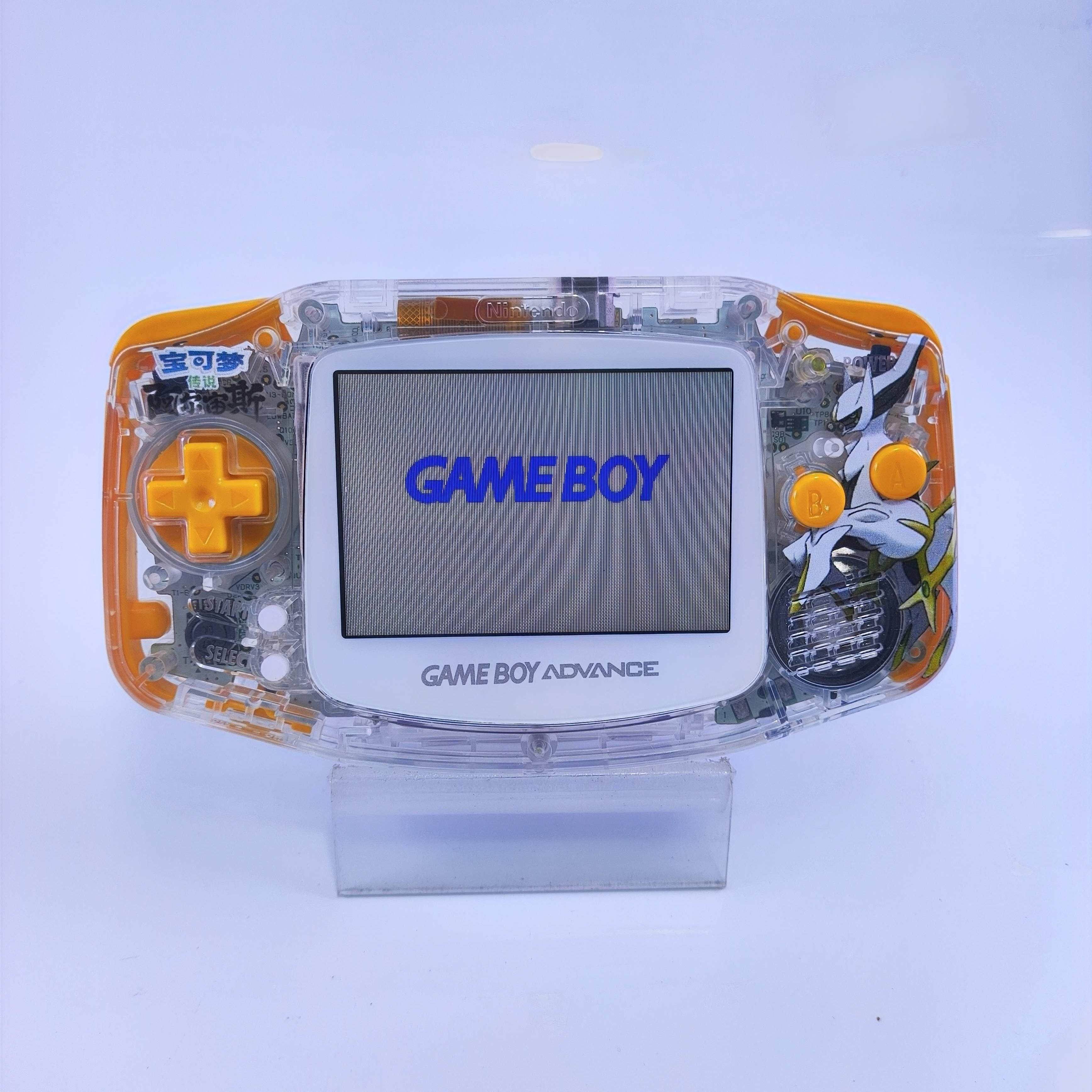 原装GAMEBOY GBA游戏机彩色掌上掌机GBA高亮阿尔宙斯IPS全贴合