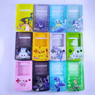 任天堂gbc高亮 2023ips点对点全贴合游戏机外壳限定版gameboy掌机