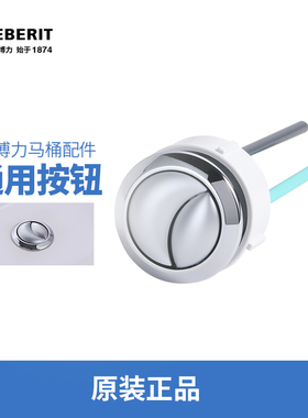 吉博力GEBERIT马桶顶部双按冲水通用节水按钮