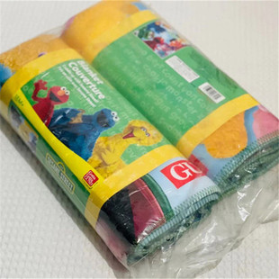 床边垫子 STREET卡通儿童毯 外贸订单 美国芝麻街SESAME