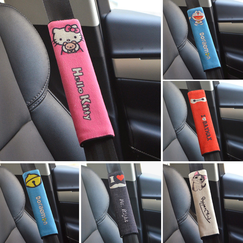 汽车用品棉麻安全带套护肩套加长男女卡通可爱车饰装饰品套装内饰,汽车用品/电子/清洗/改装,手刹套/档把套/套饰套装,淘宝优惠券,粉丝福利购,淘宝优惠卷