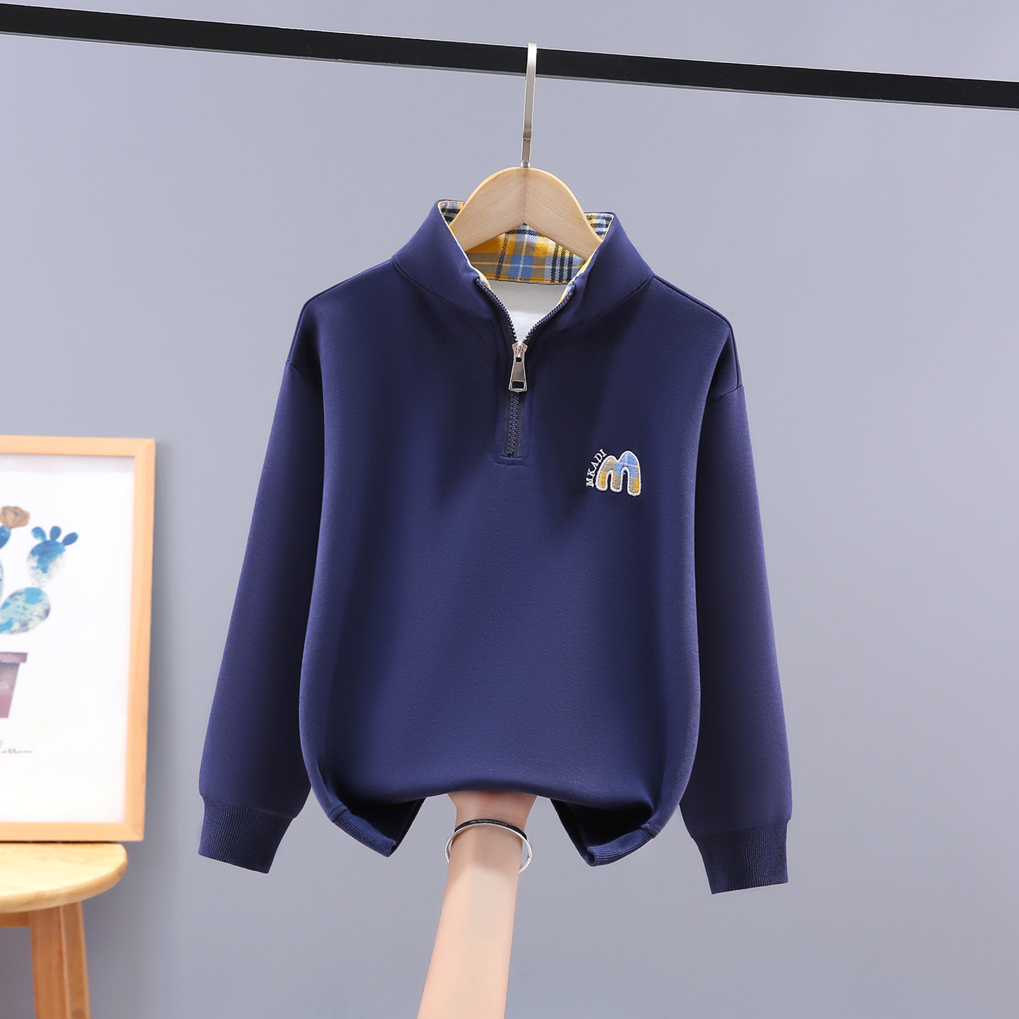 男童卫衣秋冬2025新款中大童