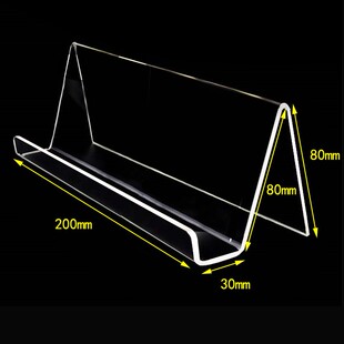 亚克力陈列架 直播道具 钱包架手机壳梯形展示架精品陈列货架透明
