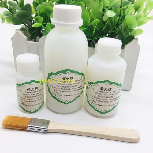 油画封层丙烯颜料透明保护漆膜防