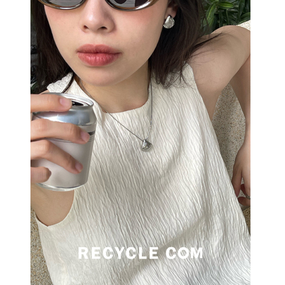 RECYCLE简约时尚贝壳项链