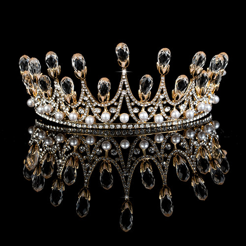 喜绒兔女童礼服皇冠圆形演出服